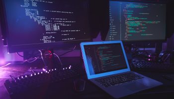 Programming Equipment in Dark
